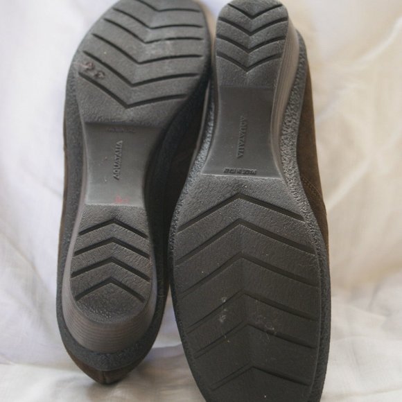 Aquatalia By Marvin K Brow Suede Leather Side Zip - Picture 4 of 4